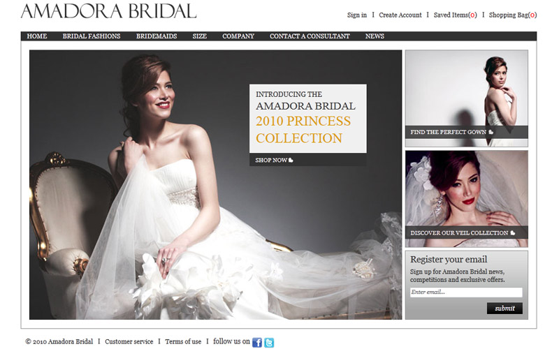 Amadora Bridal screenshot 1