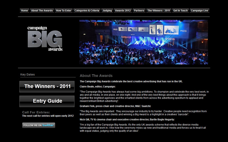 Campaign Big Awards screenshot 2